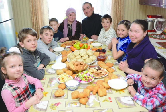 Мурат Кабылбаев и его семья1