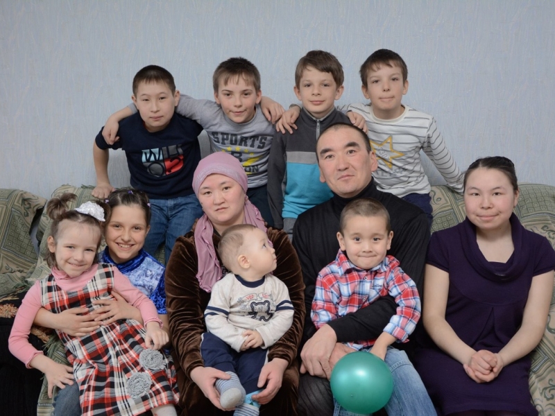 Мурат Кабылбаев и его семья3